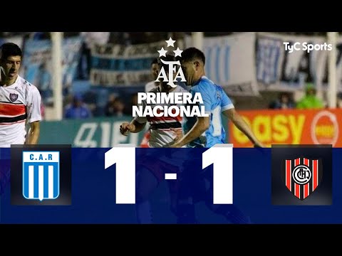 Racing (C) 1-1 Chacarita | Primera Nacional | Fecha 10 (Zona B)
