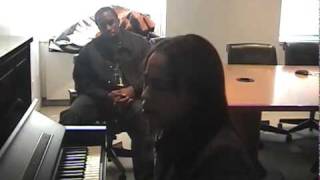 Karina Pasian audions for P. Diddy in Spanish!!!