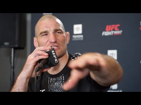 Sean Strickland Gets Mic Cut Off After Win and Continues