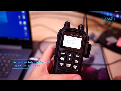 Adjust modulation AM FM for PNI Escort HP 82