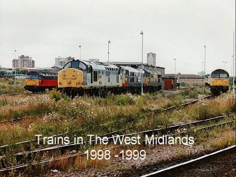 Trains in The West Midlands1998 -1999