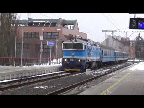 ČD 754.064 - Os 7029 + Os 17111 - Karlovy Vary - 1.2.2019