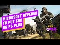 Microsoft Offered to Put Call of Duty on PS Plus - IGN Daily Fix