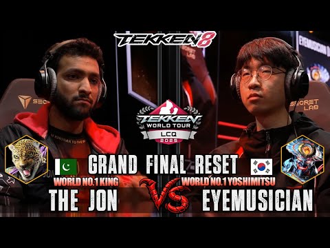 TWT LCQ 2025 GRAND FINAL RESET ▰ QAD | THE JON 🇵🇰 (King) Vs T1 | EYEMUSICIAN 🇰🇷 (Yoshimistu) ▰ T8