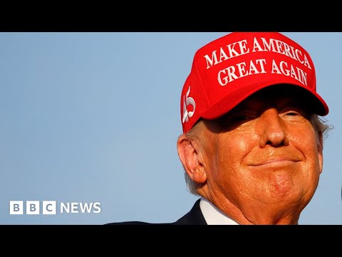Donald Trump and Joe Biden fire up voters ahead of US midterm elections - BBC News