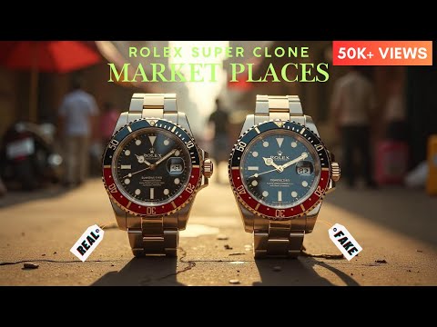 Top 5 FAKE ROLEX SUPER CLONE Marketplaces In The WORLD