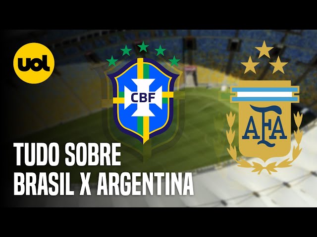 Brasil x Argentina: estatísticas e informações do jogo pela 6ª
