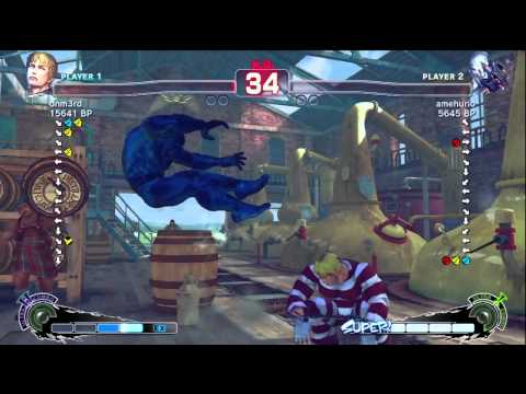 Super Street Fighter IV - dnm3rd (Cody) Vs amehurio (Seth)