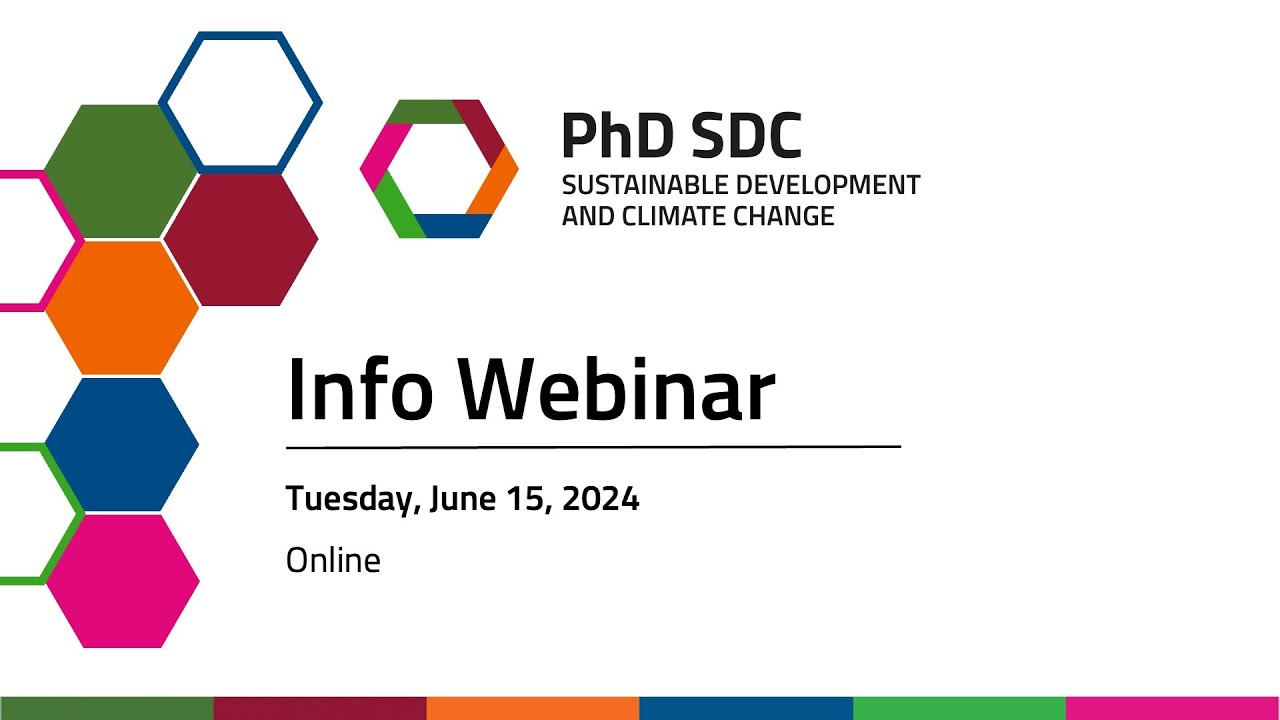 PhD SDC | Info webinar