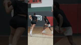 WNBA all star vs retired D1 hooper