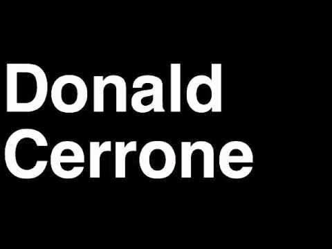 How to Pronounce Donald Cerrone Lightweight Fighter UFC MMA TKO KO Knock Out Punch Hit