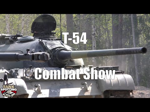 T-54 In Combat Spring of Prague Czechoslovakia 1968 - Show 1+2 - Kevätsawutus 2019