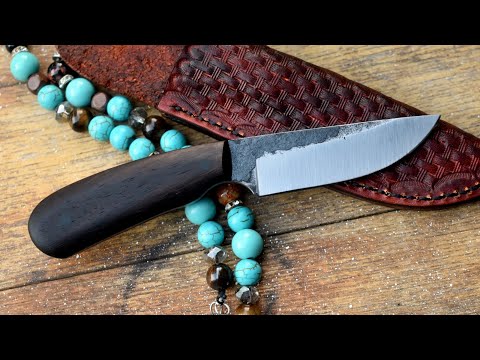 Messerherstellung - Schmieden eines Halsmessers aus dem Jahr 1095