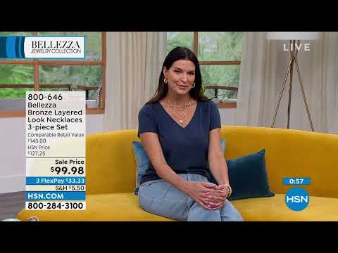 HSN | Bellezza Jewelry Collection Live From Italy 05.26.2022 - 02 PM