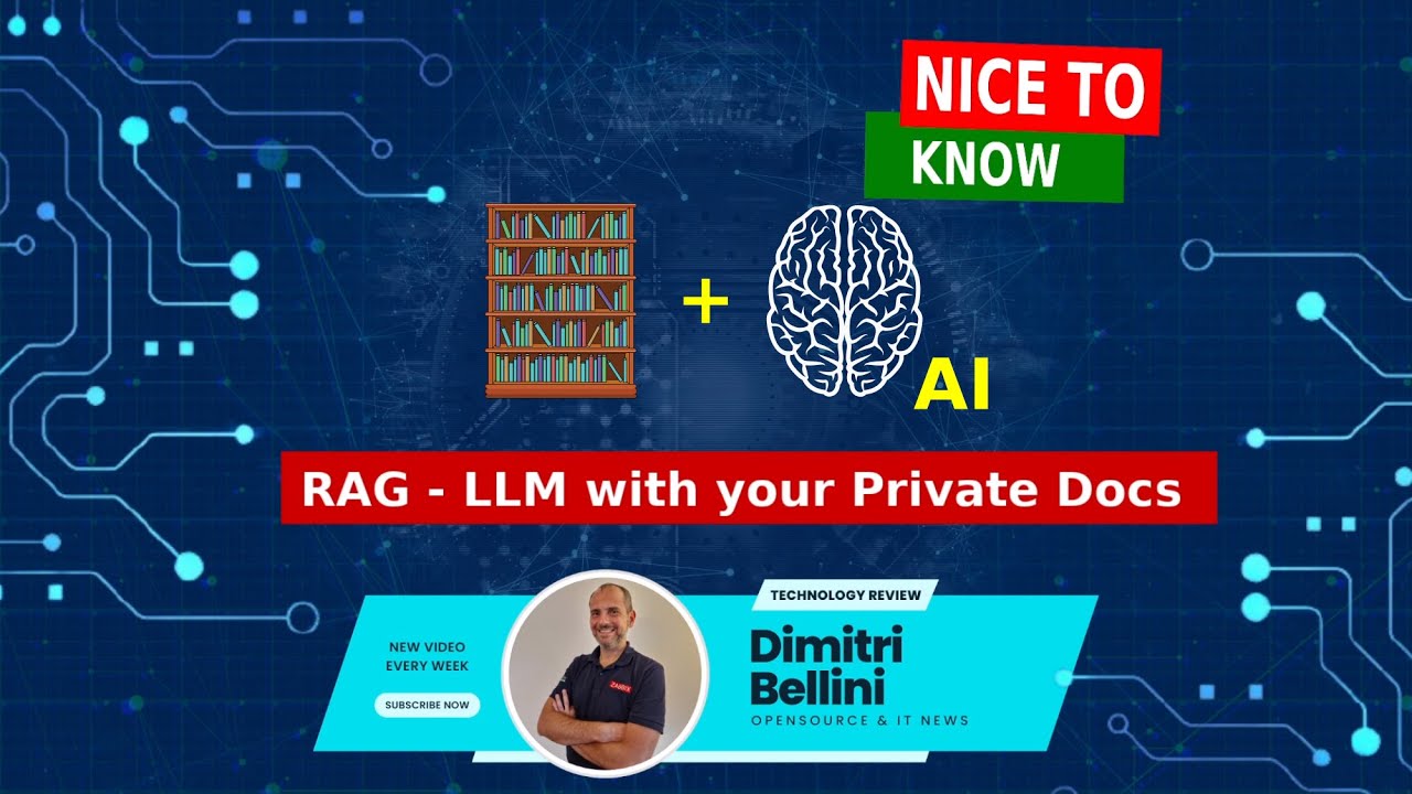 R.A.G. - LLM with your Private Docs [Sub EN]