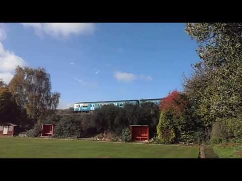 Wrexham - Liverpool Train at Higher Shotton Deeside Wales 27.10.13