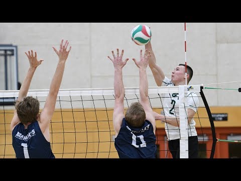 UFV Cascades men's volleyball vs. CBC Bearcats, Feb. 15, 2020