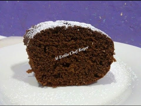 Receta de PANQUE DE CHOCOLATE super facil, Receta# 153, Chocolate Video