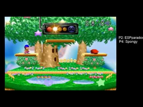 ESPparadox (Ness) vs Spongy (Kirby)