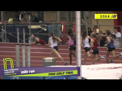 Girls Mile Freshman Section 2 - New Balance Indoor Nationals 2012
