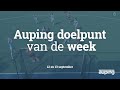 AUPING DOELPUNT VAN DE WEEK: ?12 en 13 september