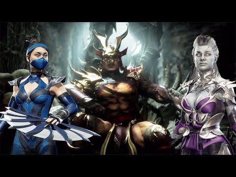 The Kahn Family Values (Sindel, Kitana, Shao Kahn, King Jerrod) Mortal Kombat 11