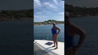 A luxury catamaran cruise on the Athenian Riviera!