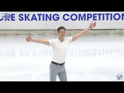 OFFICIAL - 2023 ISU Oberstdorf Adult - Silver Men II Artistic - Jonathan Keuhl - CAN = 10.74 (5th)