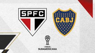 AO VIVO - JOGO DO SÃO PAULO - SÃO PAULO x BOCA JUNIORS - COPA SUL-AMERICANA - VOLTA