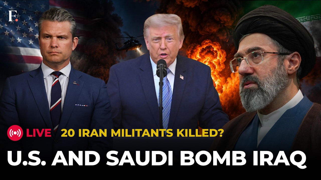 US, Saudi Launch Joint Strike On Iran-Backed Militias In Iraq After Drone Attacks | US IRAN WAR LIVE