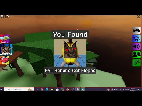 Evil Banana Cat Floppa (Find The Floppa Morphs)