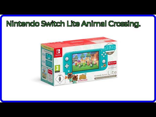 Vídeo relacionado con Nintendo Switch Lite Animal Crossing: New Horizons Isabelle Aloha Edition console de jeux portables 14 cm (5.5") 32 Go