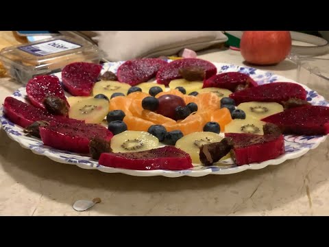 Kimaya’s fruit platter in Pune