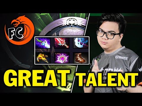 TNC Raven GREAT TALENT Solo Rank on Ti8 PUB | Dota 2 Highlights