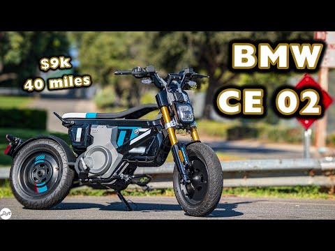 Thumbnail for 2024 BMW CE 02 – DM Test Ride Review & Range Test by BMW CE 02