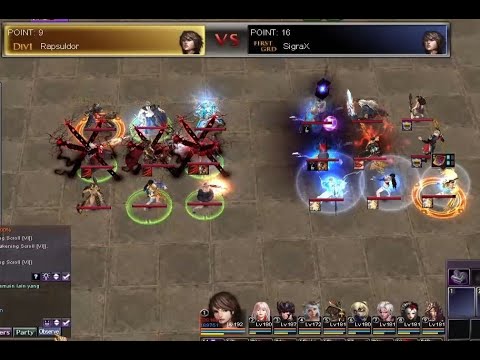 SigraX [Gun] vs Rapsuldor [Cannon] 16 Besar Sesi 4 AONC 15 Juli 2023 Atlantica Rebirth Indonesia