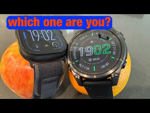 Apple or Garmin? Is there a right answer?