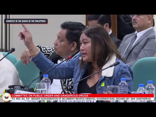 LIVESTREAM: Senate investigation into Degamo assassination