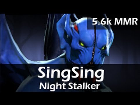 748: SingSing as Night Stalker Offlane(R) ft. Fwosh, Dumpster - 5.6k MMR Ranked DOTA 2 Gameplay VOD