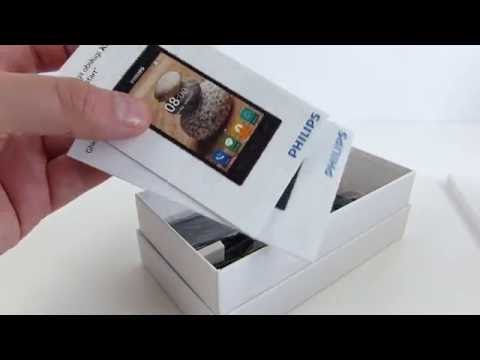 Philips Xenium V787 unboxing