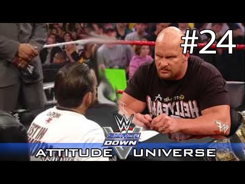 THE MOST IMPORTANT CONTRACT SIGNING IN WWE HISTORY!!! (#24) | WWE Attitude v Universe V