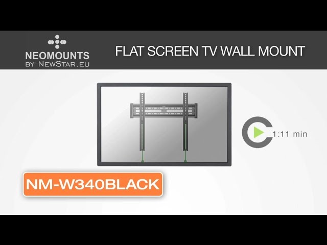 Video Teaser für Neomounts NM-W340BLACK TV Wandhalterung