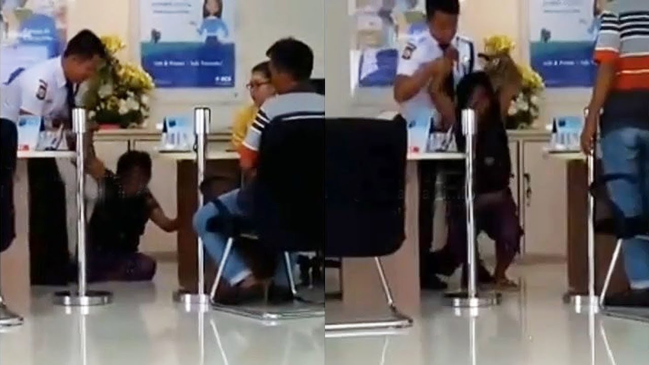 Pengemis Masuk Bank, Sikapnya Bikin Iba, yang Terjadi 