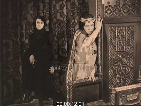 Female-Led Hamlet Extract, 1920s - Archive Film 1062576