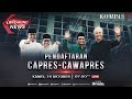 LIVE Pendaftaran Bakal Pasangan Capres Cawapres Pemilu 2024
