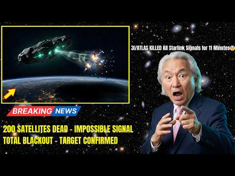 3I/ATLAS Just DISABLED 200 Satellites in 6 Minutes — NASA Tracking the Damage | Michio Kaku