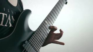 Justin Lowe tribute cover by Andrew Zaharkow(After The Burial - The Forfeit)