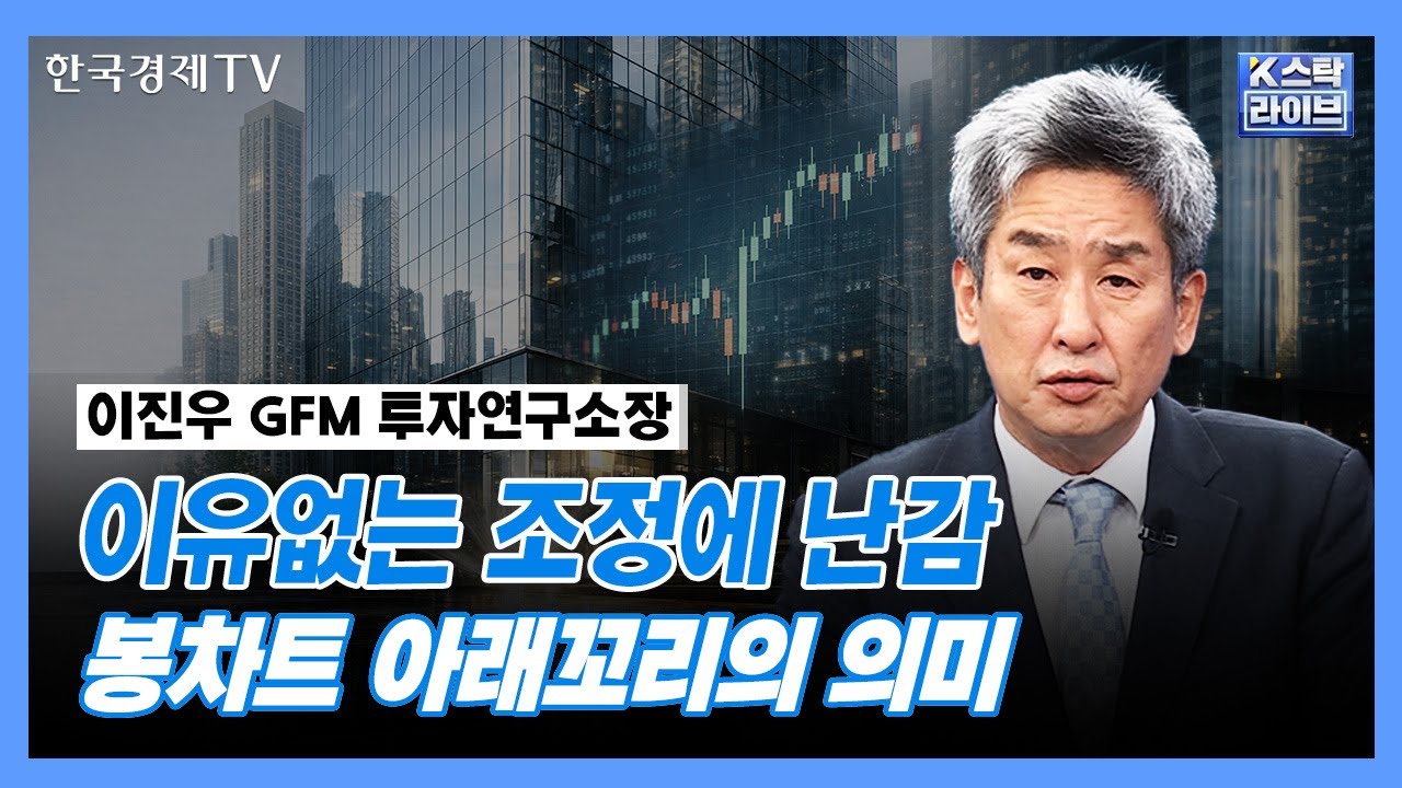 이유없는 조정에 난감...봉차트 아래꼬리의 의미 | GFM 투자연구소 이진우 소장