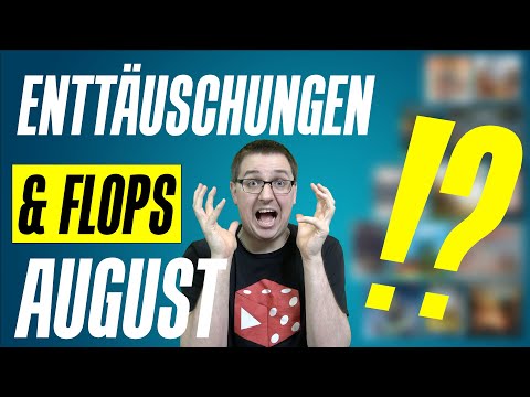 Meine Brettspiel Enttäuschungen im August 2021 - und welche Spiele noch die Kurve gekriegt haben
