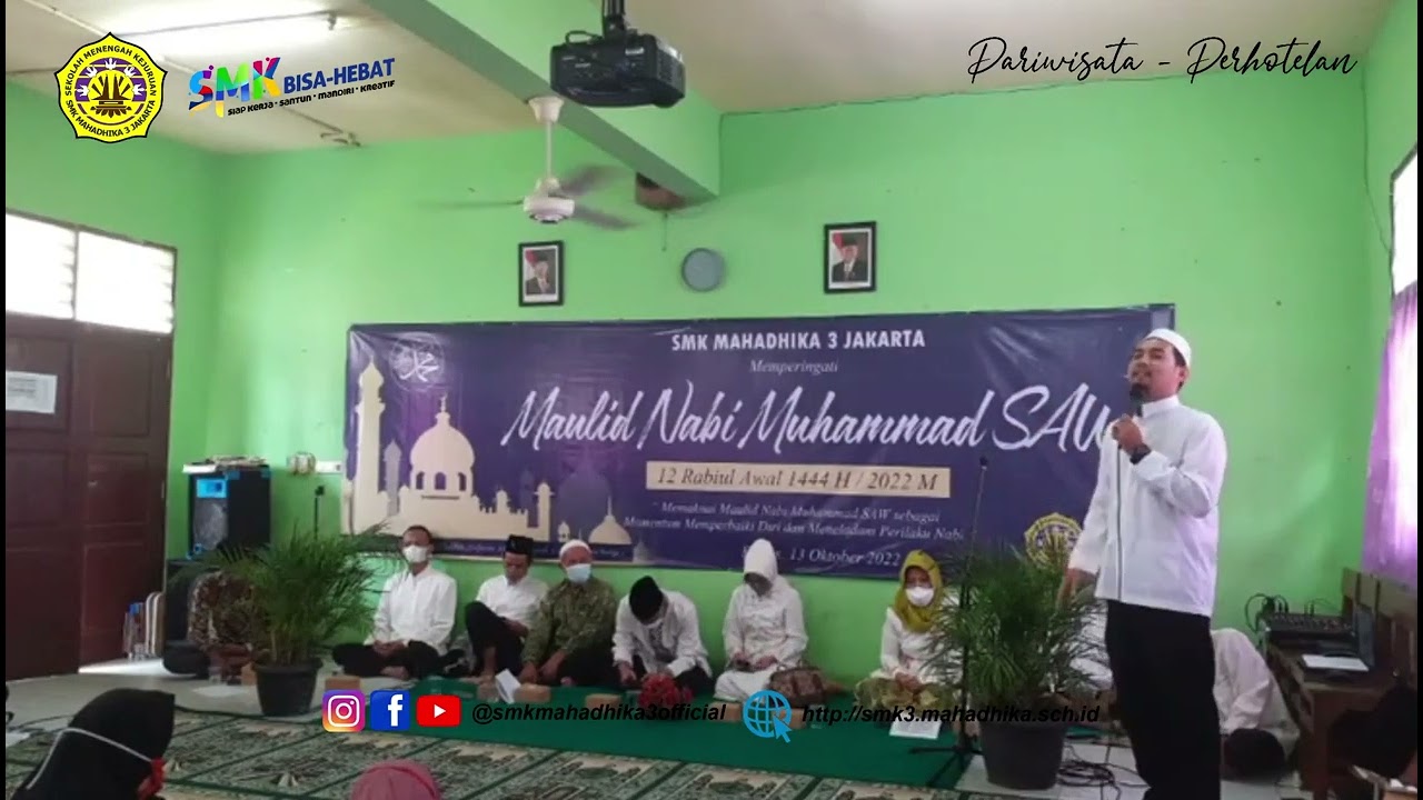 Ceramah Keagamaan Maulid Nabi Muhammad SAW 1444H